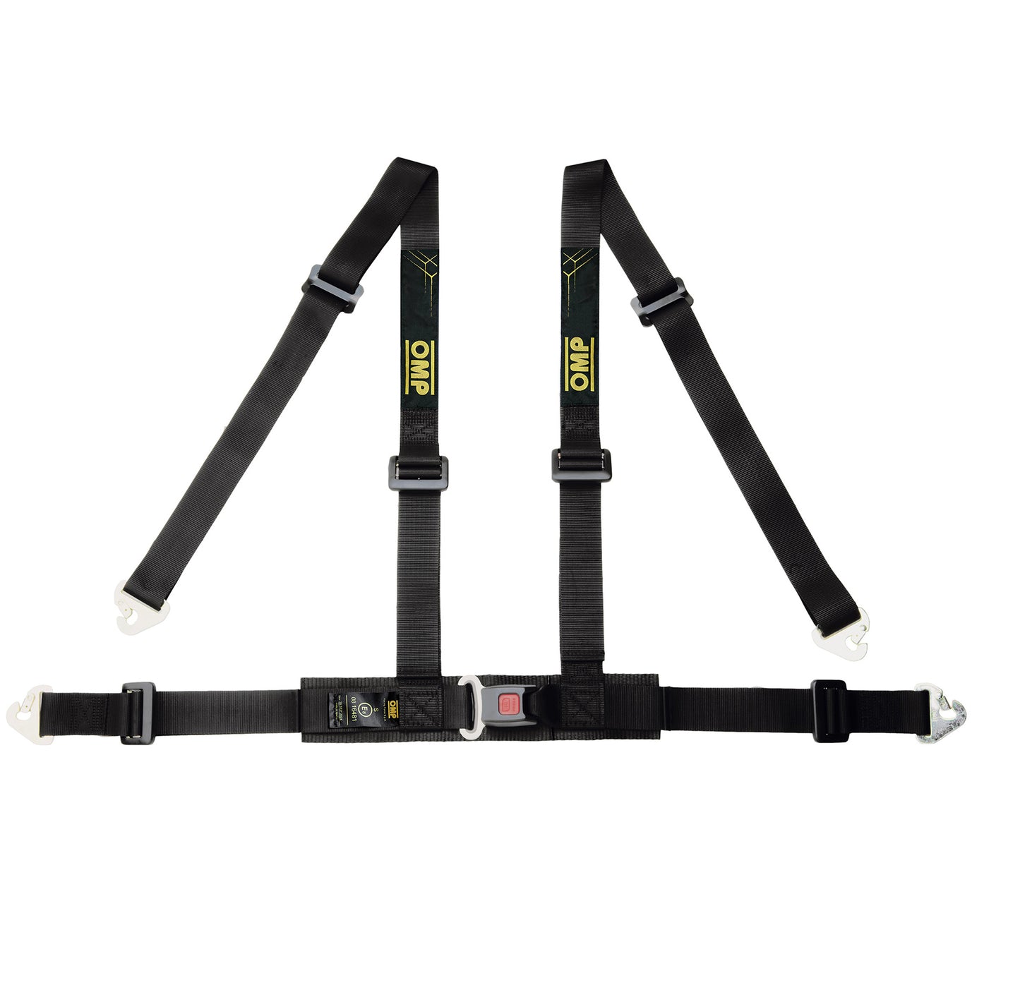 DA0-0507 OMP ROAD 4M Safety Harness 4-Point 2" Seat Belts ECE R16-08 Approved
