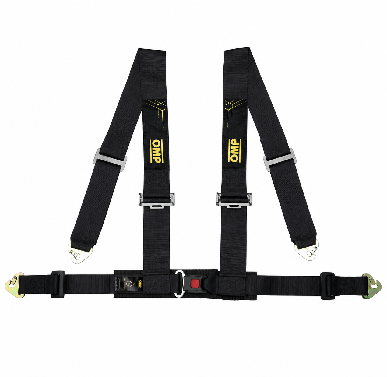 DA0-0508 OMP RACING 4M Safety Harness 4-Point 3" Road Seat Belts ECE R16-08 SPEC