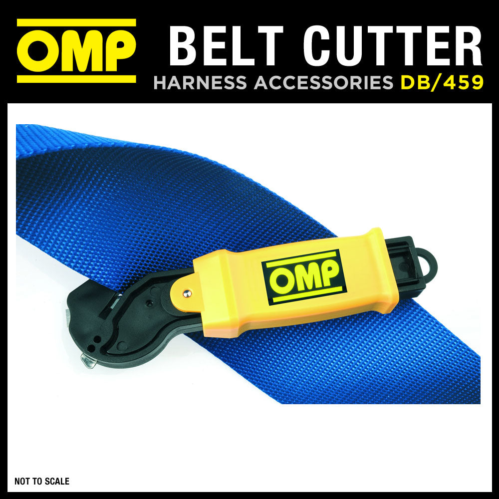 DB/459 OMP RACING HARNESS SEAT BELT SAFETY CUTTER TOOL - CUTS HARNESS