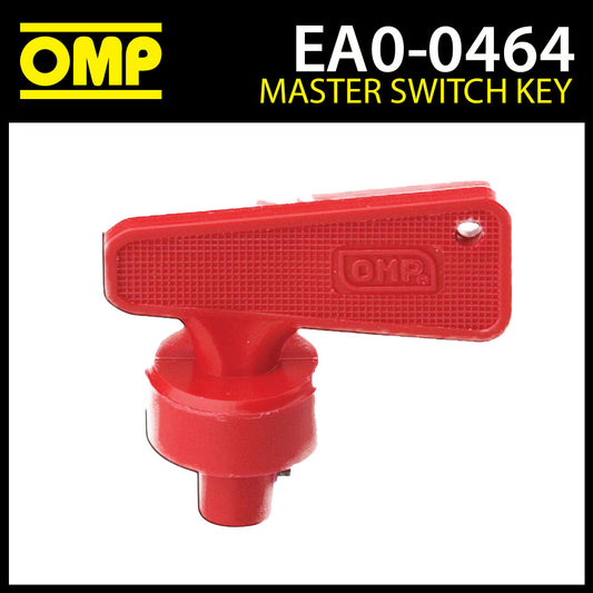 EA/464 OMP Roter Ersatzschlüssel für OMP EA/462 Hauptschalter