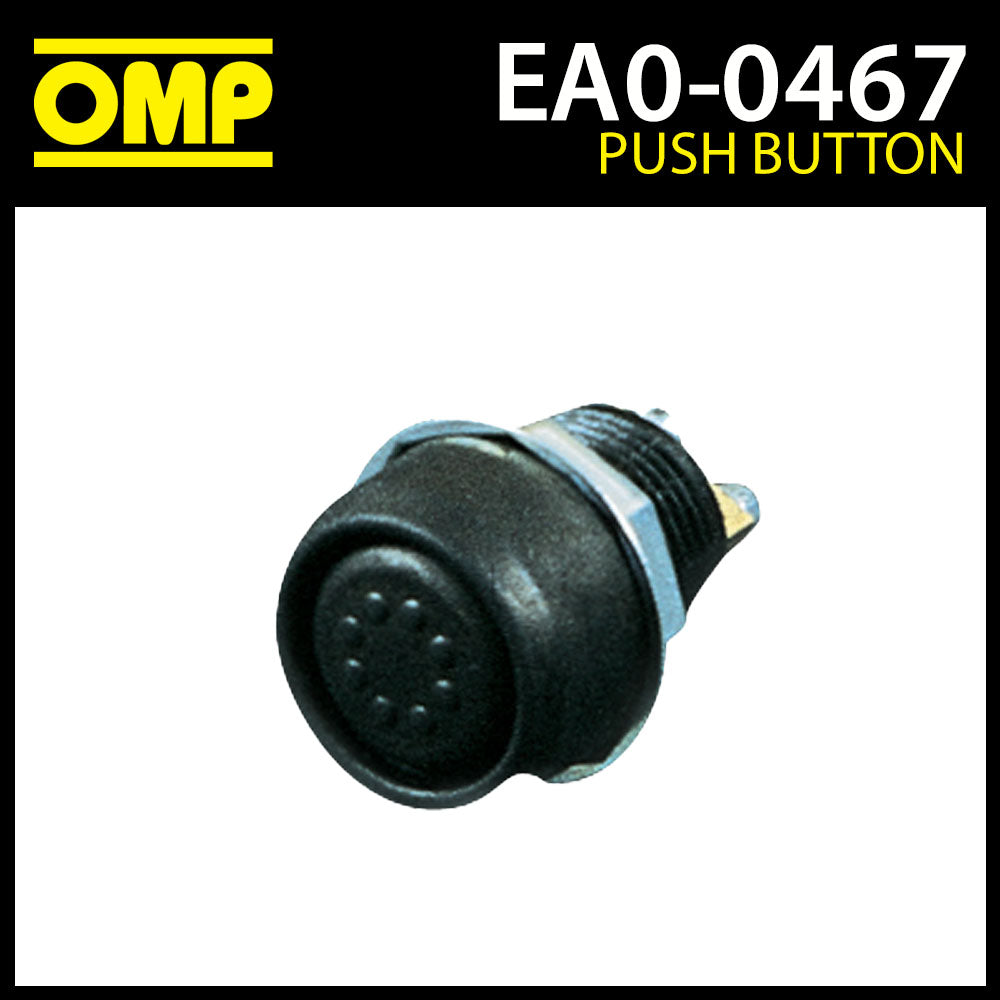 EA/467 OMP Racing Exterior Push Button Switch 2 Pole - Water Resistant Spec!