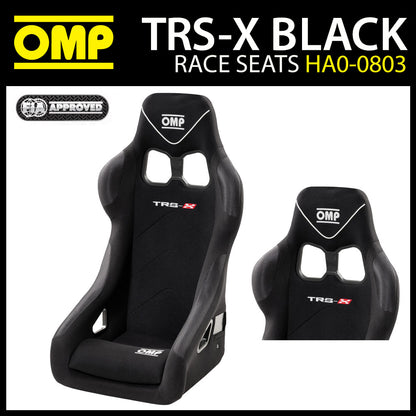 OMP Racing Bucket Seat TRS-X Entry Level Race Rally FIA 8855-1999 Approved