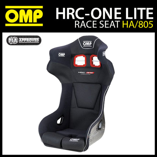 HA/805/N OMP HRC-ONE SEAT LITE RC LIGHTWEIGHT CARBON FIBRE FIA 8862-2009 SPEC