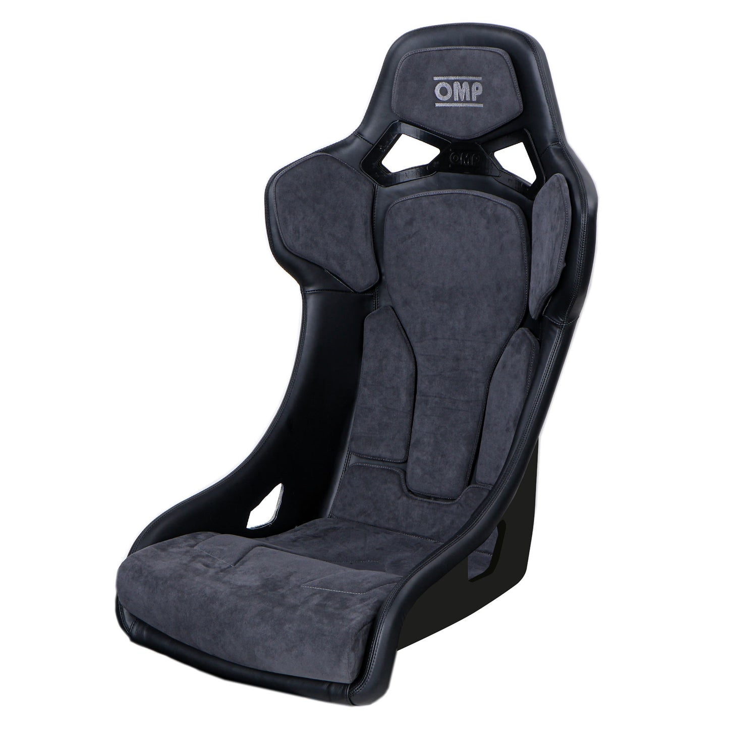 OMP RT Rennsitz Leichtgewicht Fiberglas in Leder/Alcantara FIA 8855-1999