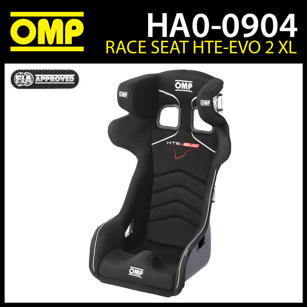 OMP HTE-EVO XL VTR Racing Seat Larger Size More Room for Driver FIA 8855-2021