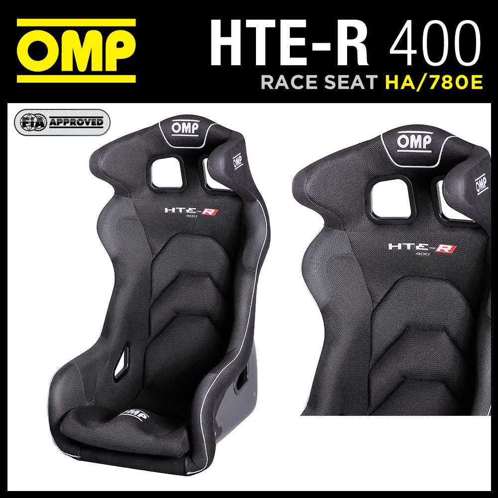 HA/780E OMP HTE-R 400 NARROW RACE SEAT FOR RACING CARS WITH SMALL UPPER SPACE