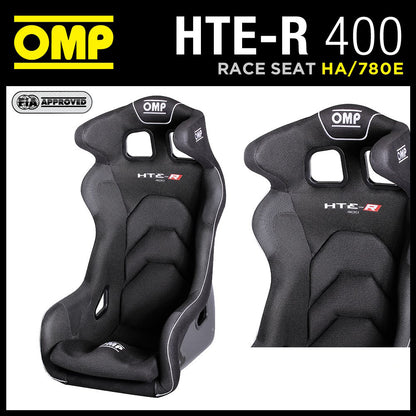 HA/780E OMP HTE-R 400 NARROW RACE SEAT FOR RACING CARS WITH SMALL UPPER SPACE