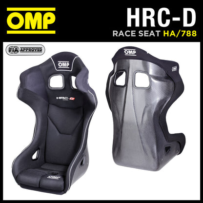 HA/788 OMP HRC-R CARBON FIBRE RACE SEAT (SIZE M) STREAMLINE DESIGN GT RACE CARS