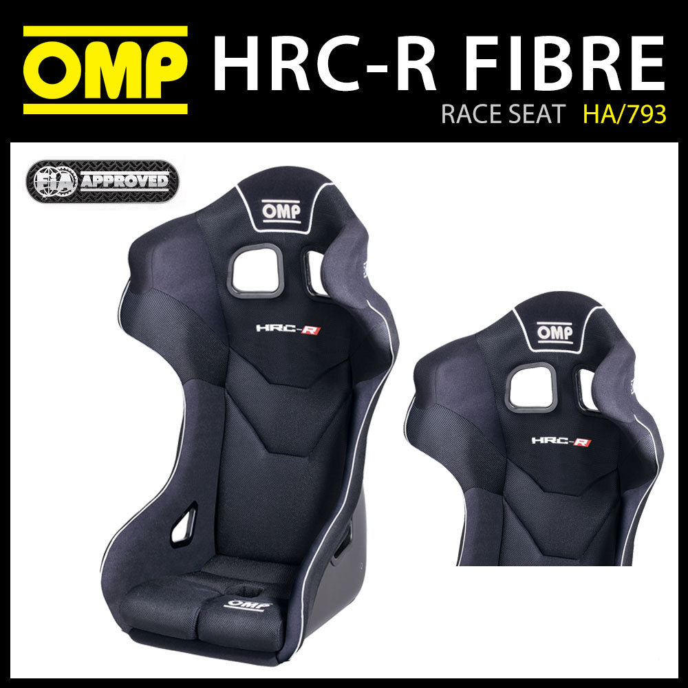 HA/793/N OMP HRC-R GT RACE SEAT FIA FIBREGLASS SHELL WITH FIRE RESISTANT AIRNET