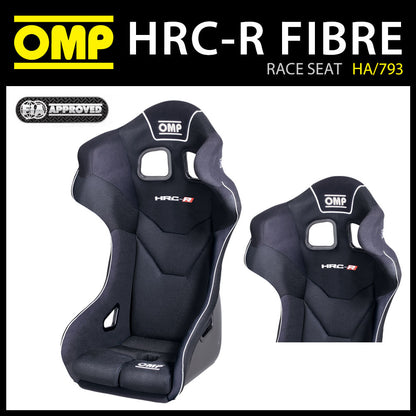 HA/793/N OMP HRC-R GT RACE SEAT FIA FIBREGLASS SHELL WITH FIRE RESISTANT AIRNET
