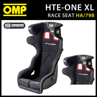 HA/798/N OMP HTE-ONE PROFESSIONAL RACE SEAT FIA CARBON FIBRE SIZE XL VERSION