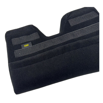 HB/693 OMP Racing Bucket Seat Leg Support Foam Cushion Black Removable Fit