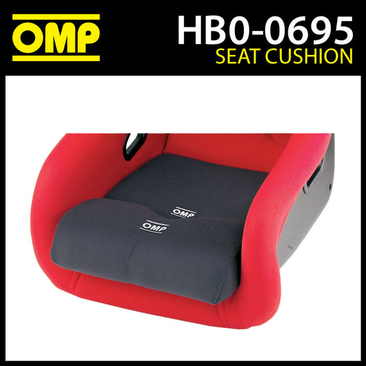 HB/699 - OMP Racing Seat Head Cushion For WRC And HRC Seats | Black | Turner Motorsport