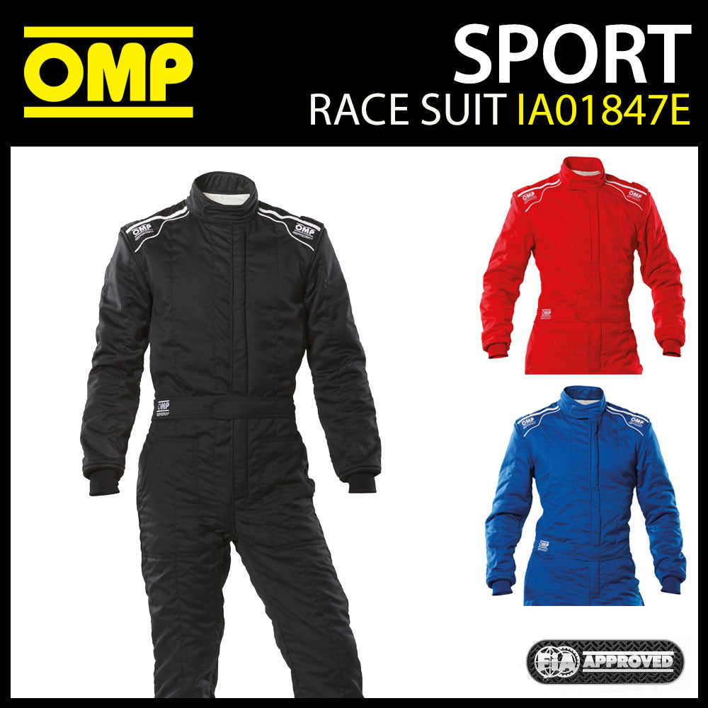 Fireproof Racing Overalls OMP Sport Race Suit Karting Entry Level Overalls Nomex Fireproof FIA A ...