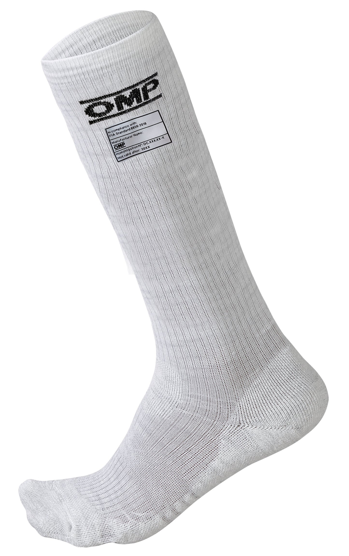 Chaussettes OMP Racing One ignifuges pour sports mécaniques, rallye, FIA 8856-2018