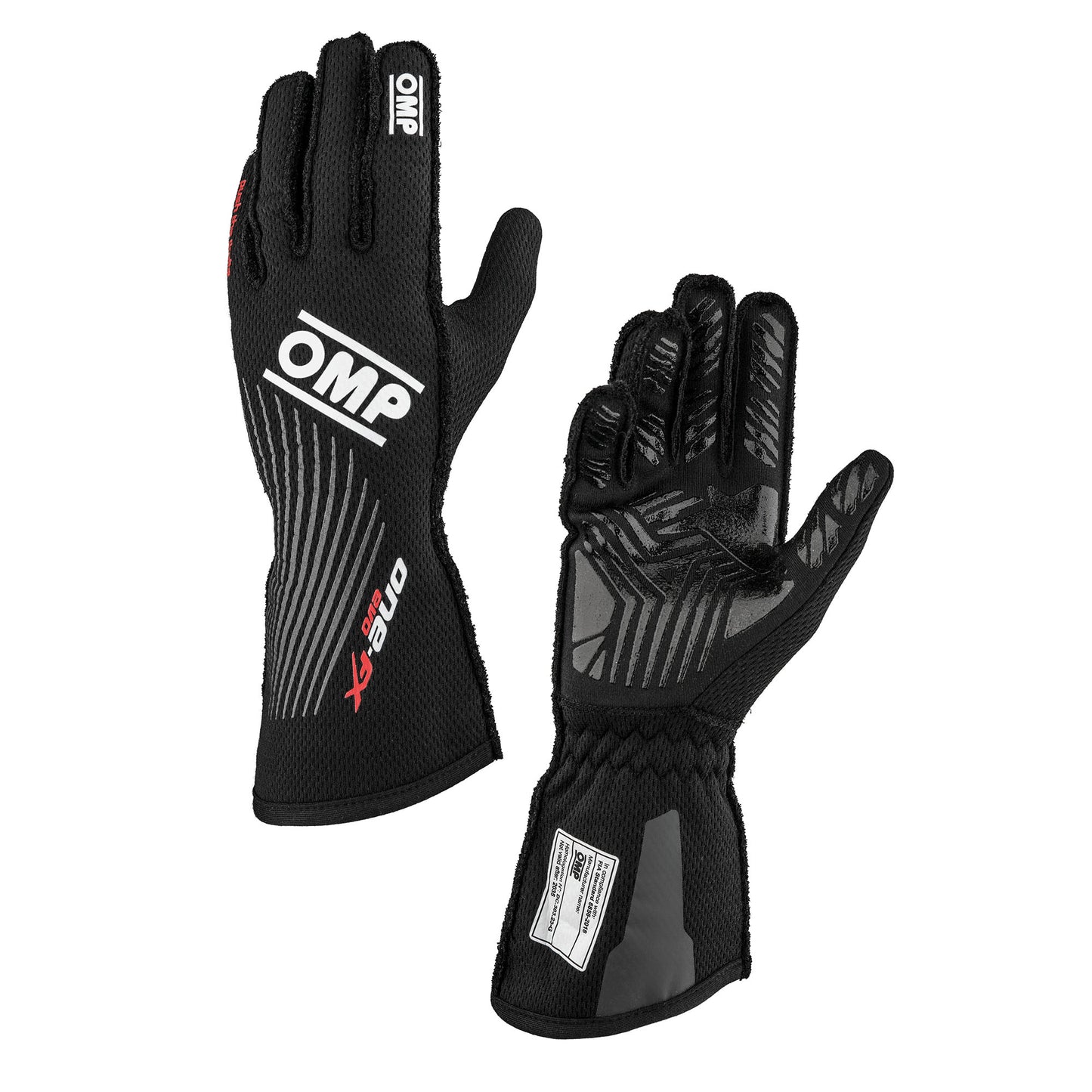 IB0-0773 OMP ONE EVO FX Racing Driver Gloves Fireproof FIA 8856-2018 Race Rally