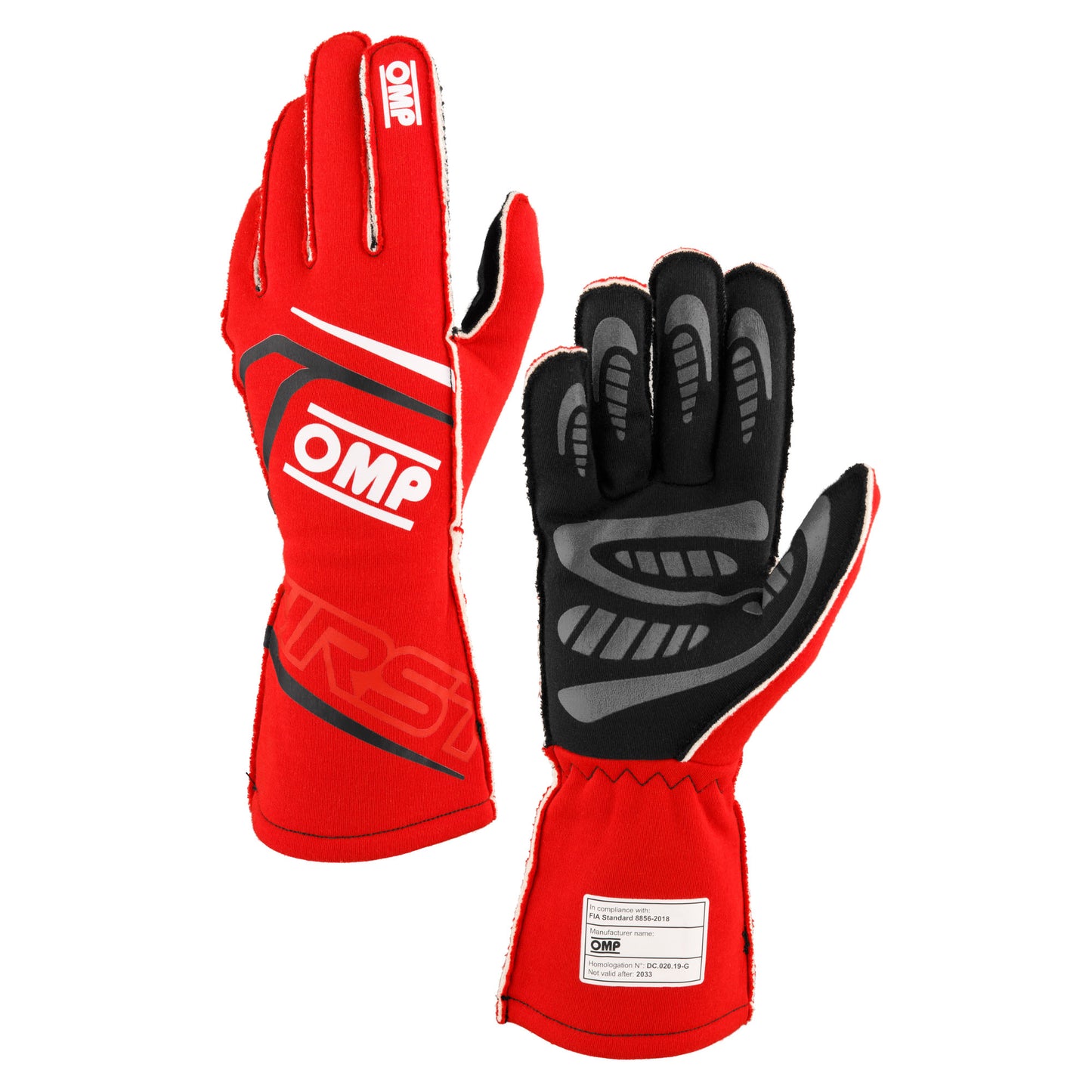 OMP FIRST Racing Handschuhe Feuerfest FIA Motorsport Rennen Rallye Strecke Neues Design