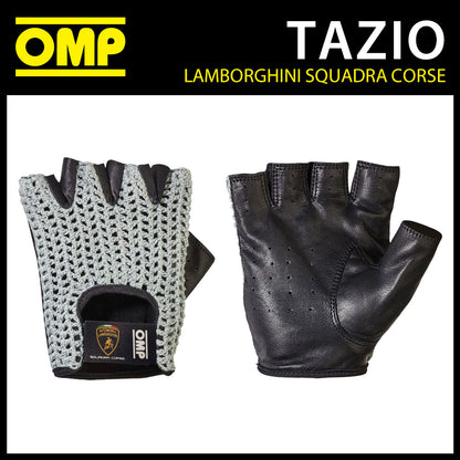 Gants de conduite de voiture classiques OMP Lamborghini Tazio Vintage Style court Style rétro