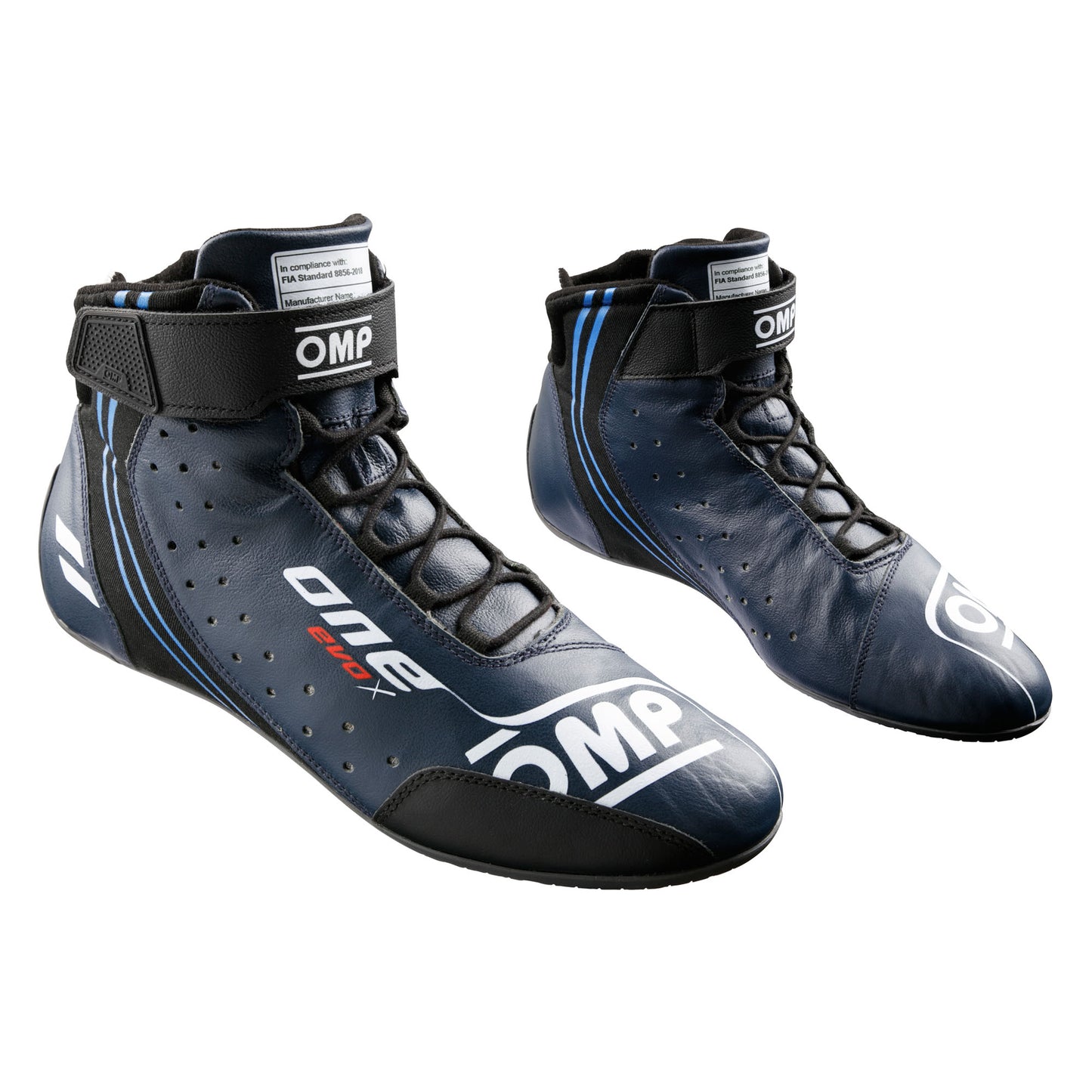 OMP ONE EVO-X Rennfahrerstiefel Schuhe FIA ​​8856-2018 Feuerfestes Top-Spec-Design