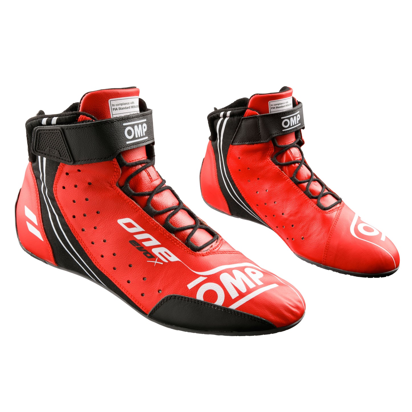 OMP ONE EVO-X Rennfahrerstiefel Schuhe FIA ​​8856-2018 Feuerfestes Top-Spec-Design