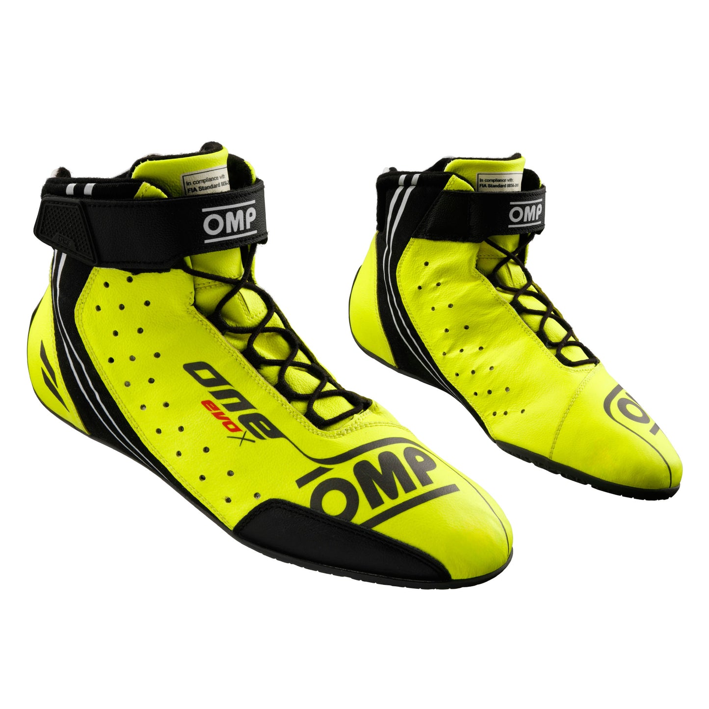 OMP ONE EVO-X Racing Driver Boots Shoes FIA 8856-2018 Fireproof Top Spec Design