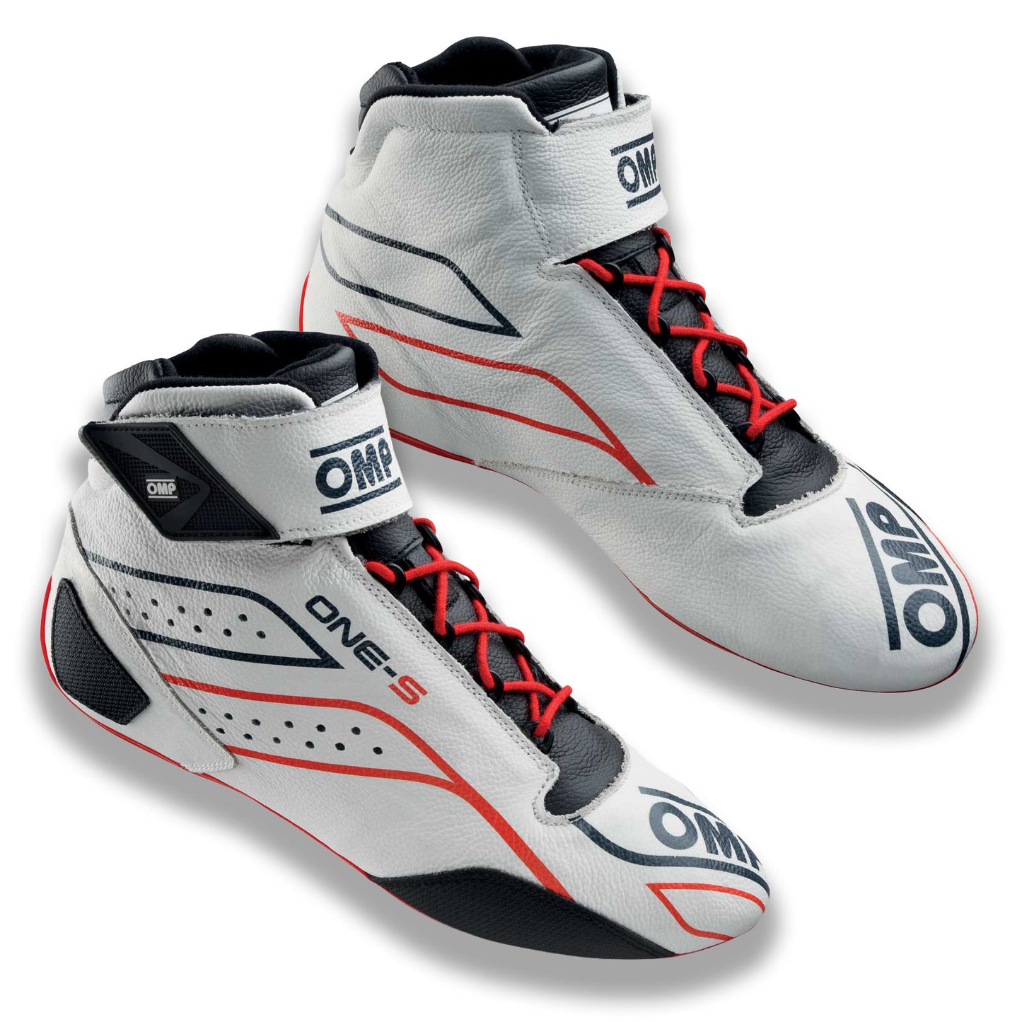 IC0-0822 OMP ONE-S Racing Driver Boots Shoes Fireproof FIA 8856-2018 Race Rally