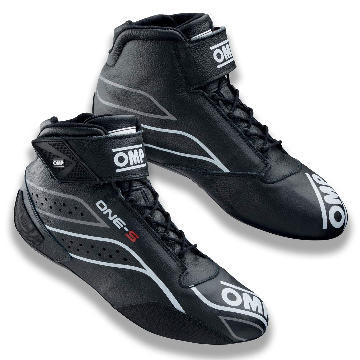 IC0-0822 OMP ONE-S Racing Driver Boots Shoes Fireproof FIA 8856-2018 Race Rally