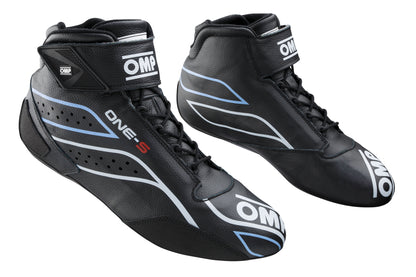 Bottes de course professionnelles OMP One-S Design moderne de qualité supérieure Spécifications FIA 8856-2018