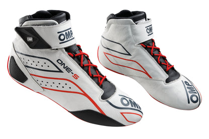 Bottes de course professionnelles OMP One-S Design moderne de qualité supérieure Spécifications FIA 8856-2018