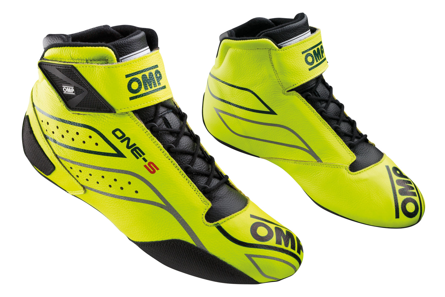 Bottes de course professionnelles OMP One-S Design moderne de qualité supérieure Spécifications FIA 8856-2018