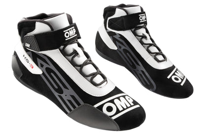 OMP KS3 KS-3 Karting Boots Kart Racing in Suede Leather 4 Colours Sizes 32-47