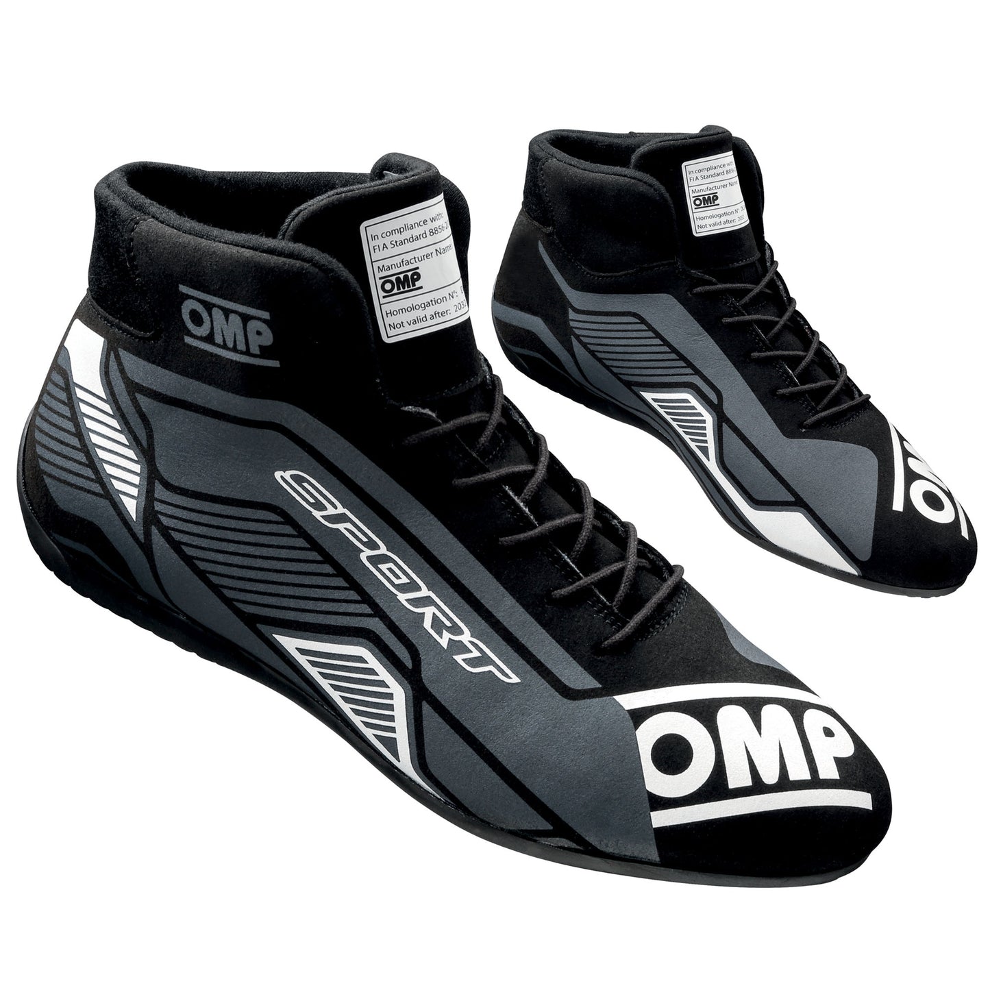 OMP Sport Einsteiger-Rennstiefel Kartrennen Rallye Feuerfest FIA 8856-2018