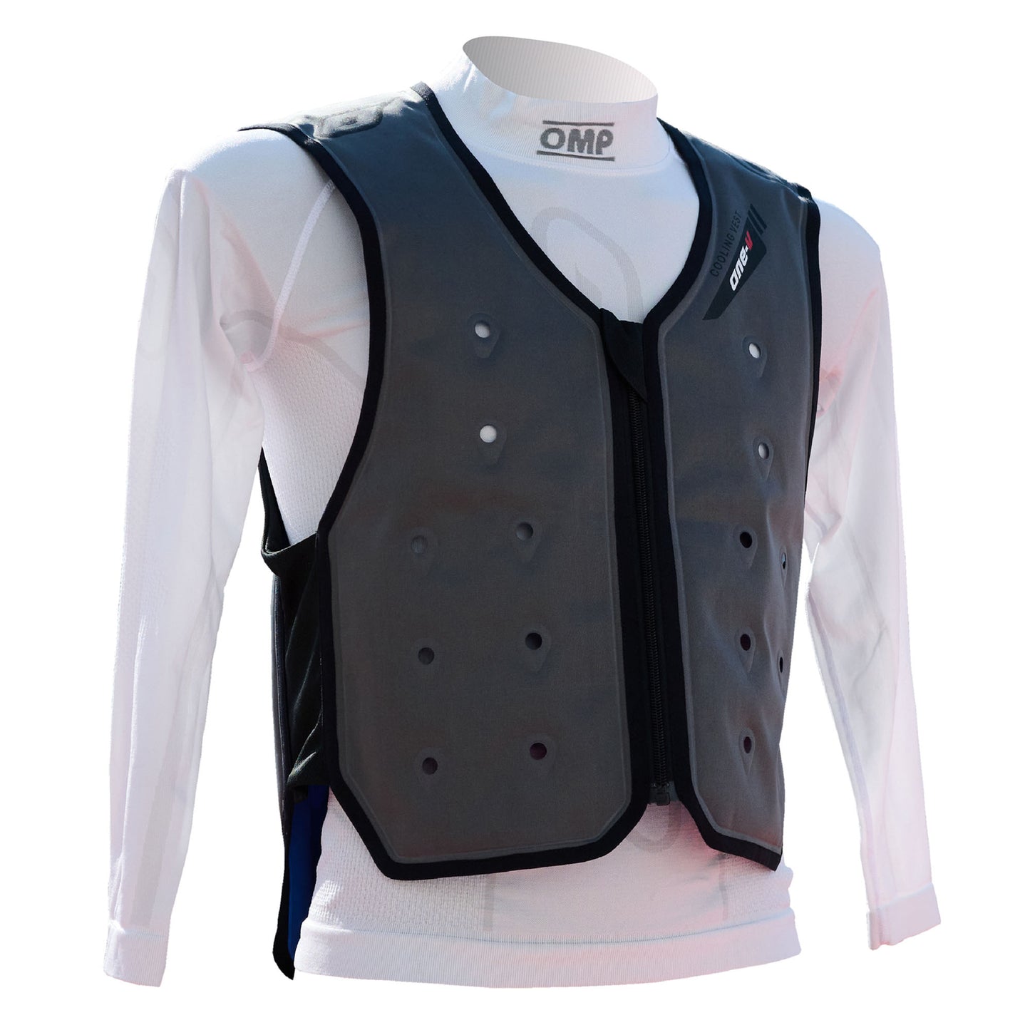 GILET DE REFROIDISSEMENT OMP pour les pilotes de rallye professionnels et les compétitions de sport automobile