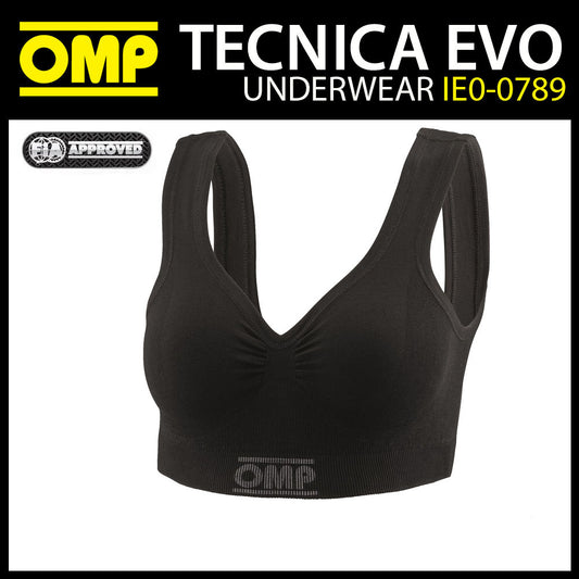 OMP Tecnica Evo Womens Bra Bralette Ladies Fireproof Underwear FIA 8856-2018