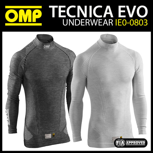 IE0-0803 OMP TECNICA EVO Fireproof Underwear Top FIA Racing Rally Motorsport
