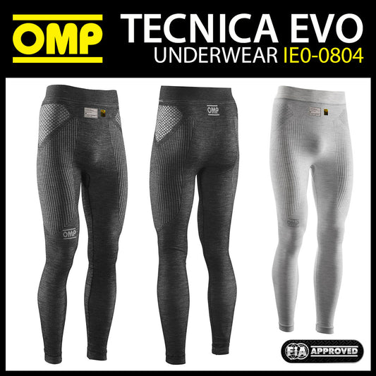 IE0-0804 OMP TECNICA EVO Fireproof Underwear Bottoms Pants FIA Racing Rally