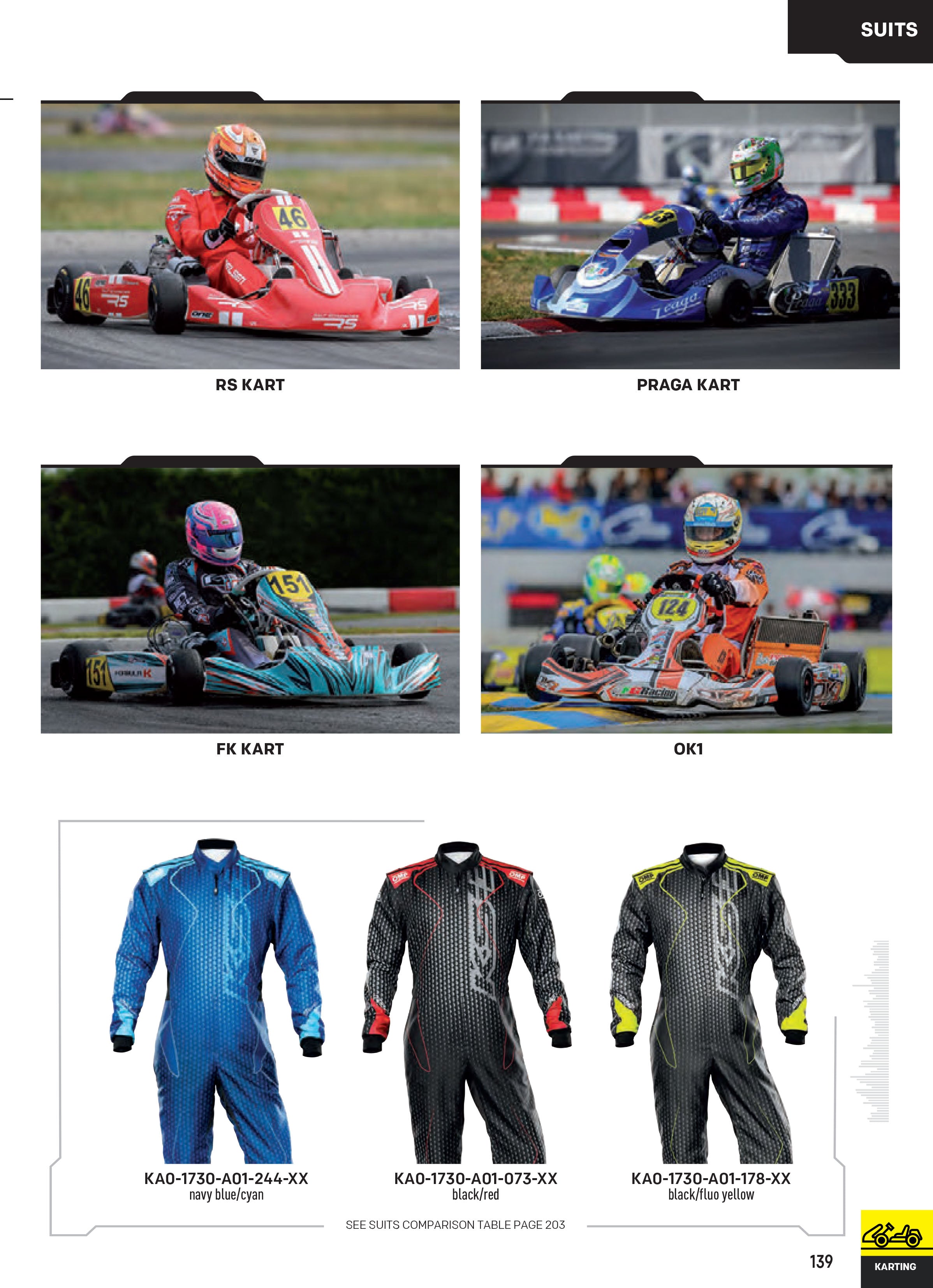 OMP Kartoverall KS-3 CIK/FIA schwarz Gr.44 offers bis 62,Rennkart