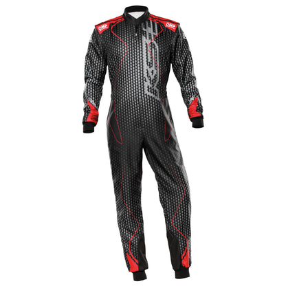 Combinaison de karting pour enfants OMP KS3 KS-3 ART Combinaison junior CIK-FIA Taille enfant 120-160 cm