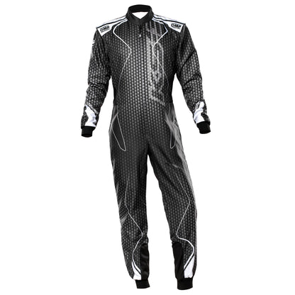 Combinaison de karting pour enfants OMP KS3 KS-3 ART Combinaison junior CIK-FIA Taille enfant 120-160 cm