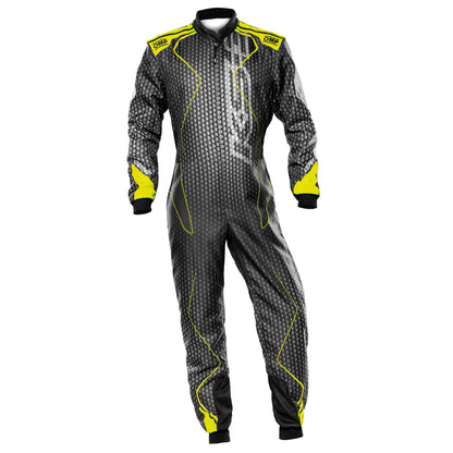 Combinaison de karting pour enfants OMP KS3 KS-3 ART Combinaison junior CIK-FIA Taille enfant 120-160 cm