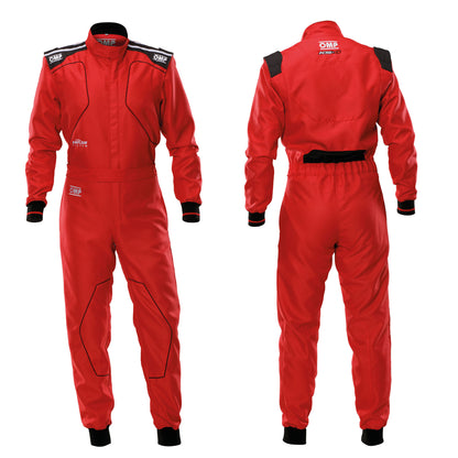 KA0-1735 2026 OMP KS-4 Karting Suit Overalls Latest Entry Level Indoor Beginner
