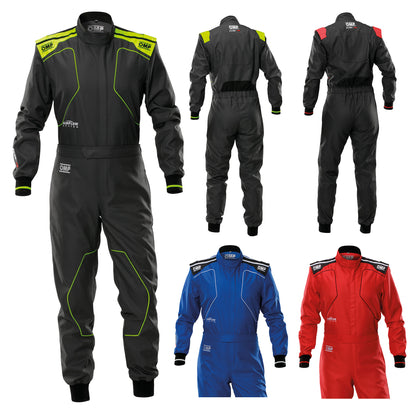 KA0-1735 2026 OMP KS-4 Karting Suit Overalls Latest Entry Level Indoor Beginner