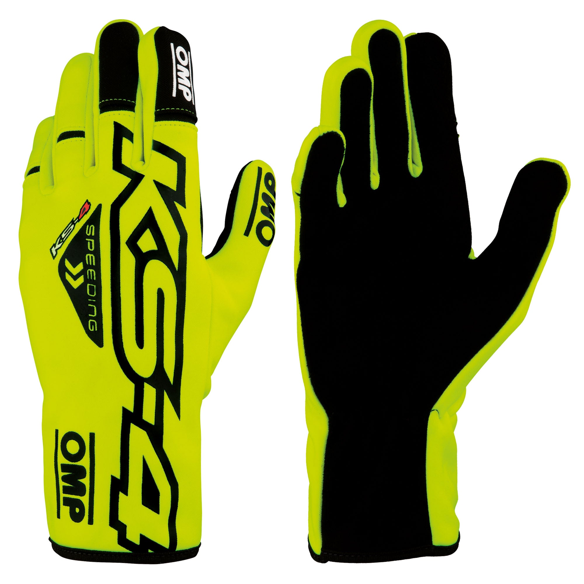 OMP KS4 Karting Gloves KS 4 Indoor Go Karting Latest Modern Design in ybracing.store