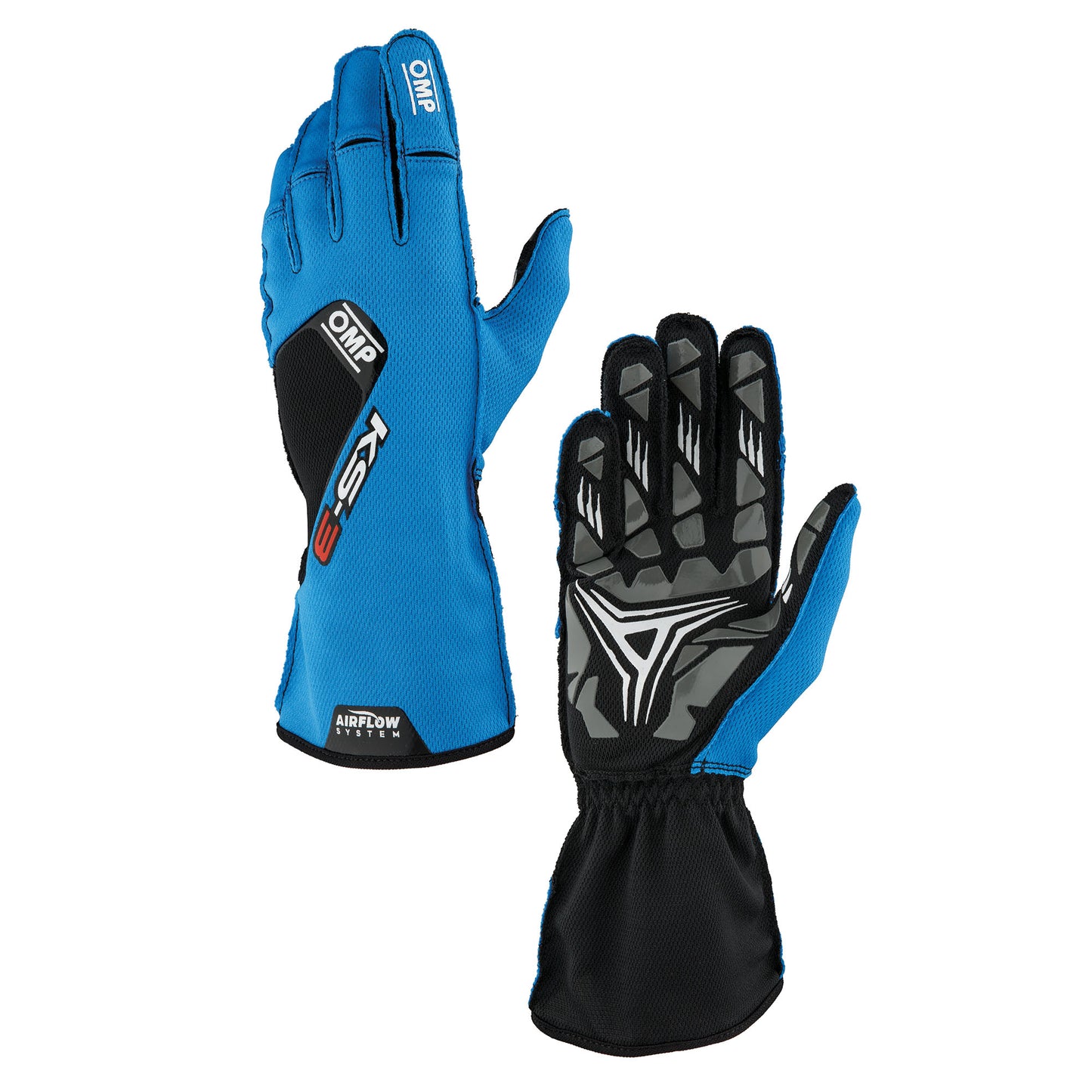 KB0-2756 2026 OMP KS-3 KS3 Karting Gloves Airflow System Breathable High Grip