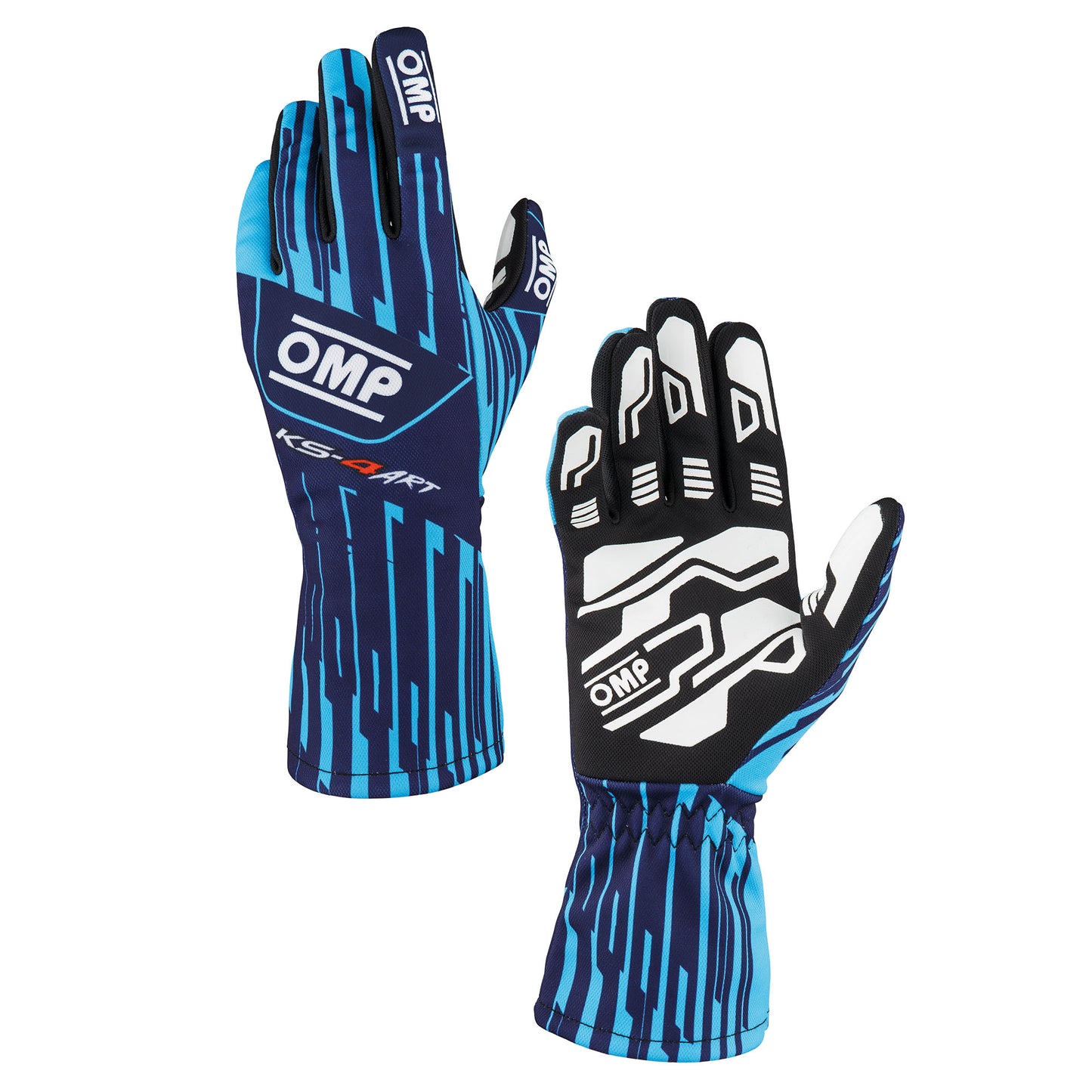 KB0-2757 2026 OMP KS-4 ART Karting Gloves Modern Design with Ultra Grip Palms