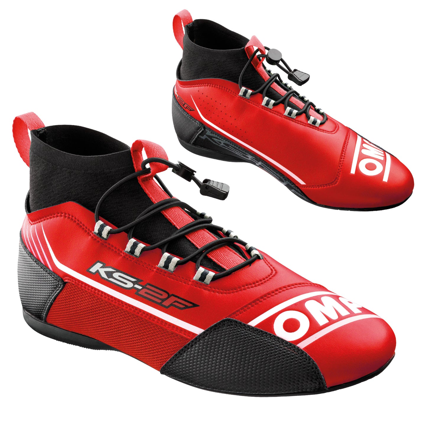 Bottes de karting OMP KS-2F Chaussures de course de karting en 5 couleurs et tailles EU 32-47