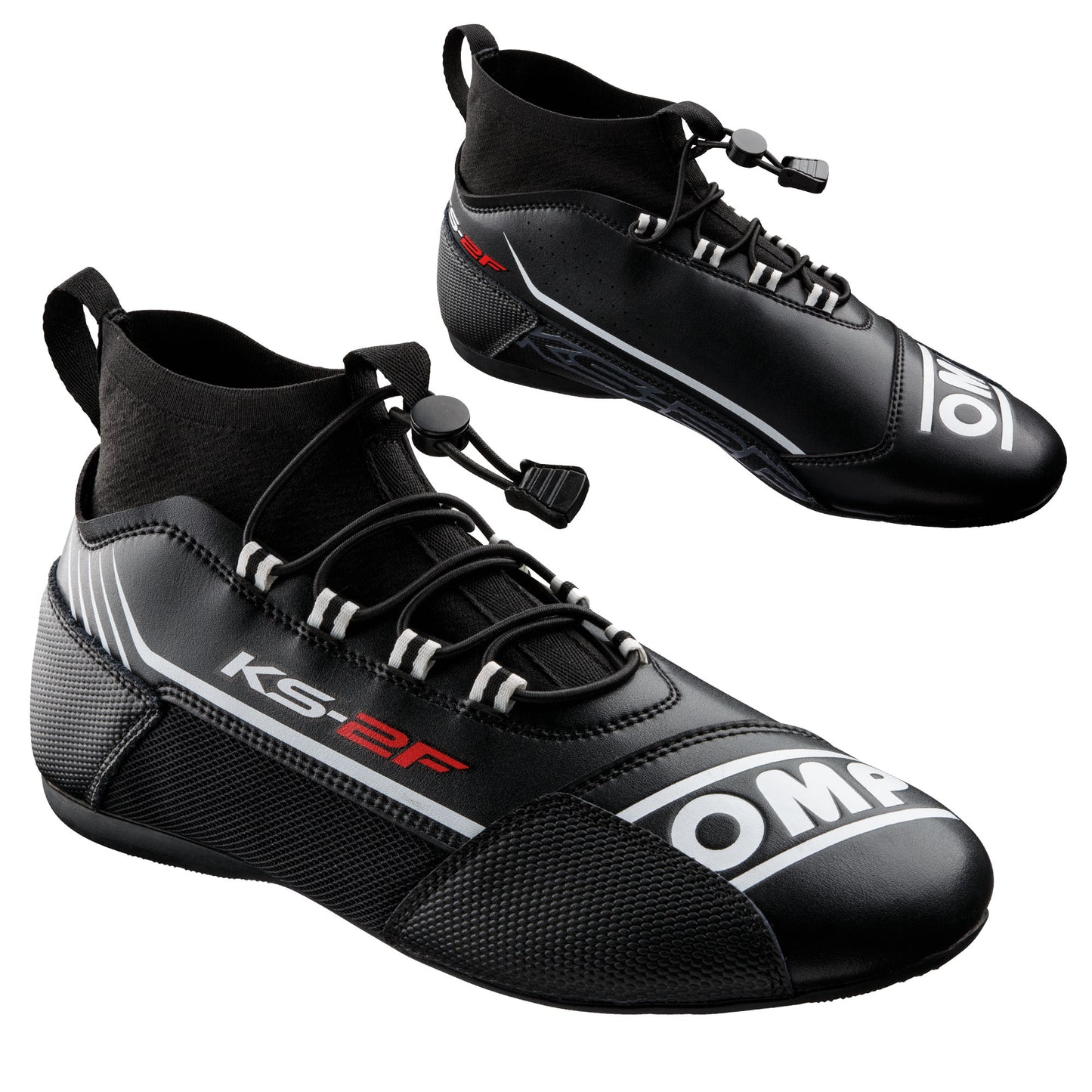 Bottes de karting OMP KS-2F Chaussures de course de karting en 5 couleurs et tailles EU 32-47