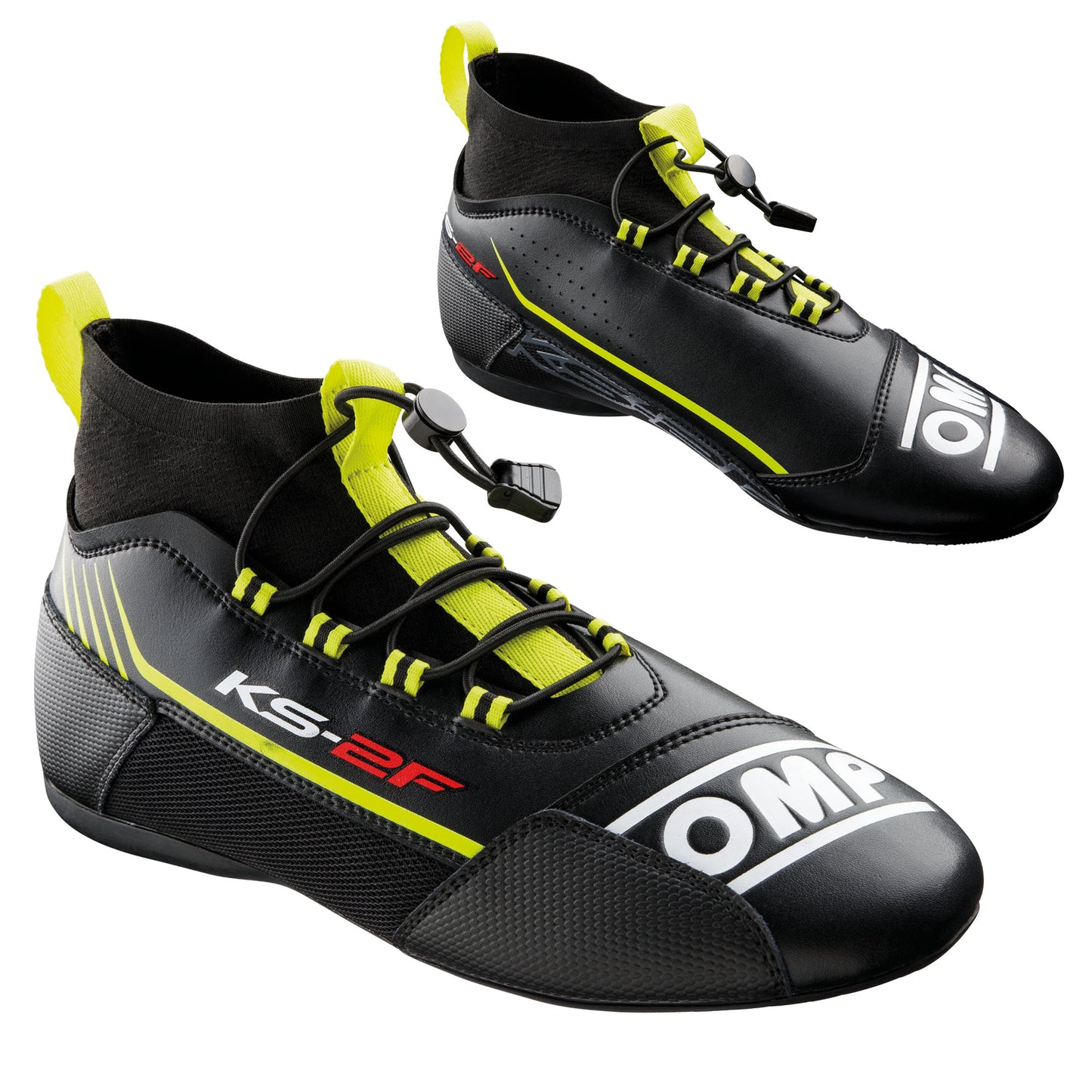 Bottes de karting OMP KS-2F Chaussures de course de karting en 5 couleurs et tailles EU 32-47