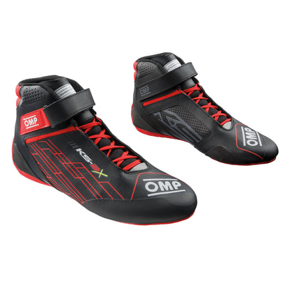 KC0-0839 2026 OMP KS-2X Karting Boots Kart Shoes High Grip FIA 8877-2022 Spec