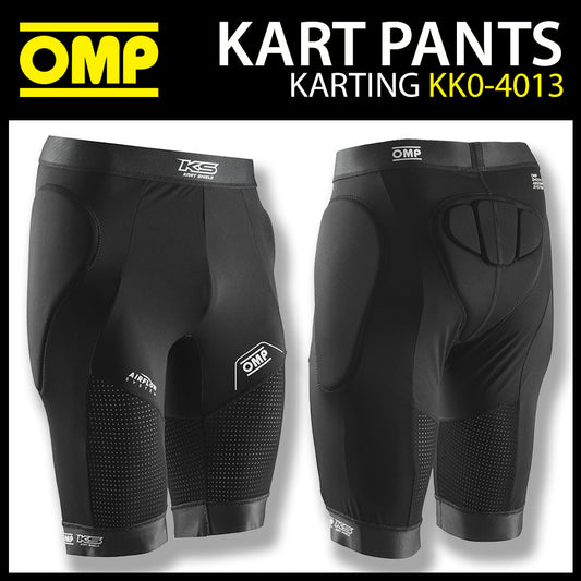 KK0-4013 2026 OMP Karting Padded Shorts for Kart Driver Comfort and Protection